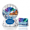 Holiday Globe Greeting Cards